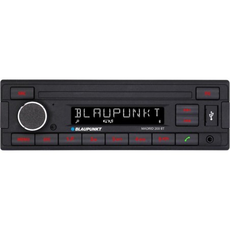Discover the Blaupunkt Madrid 200 BT Car Radio - Superior Sound & Modern Features!